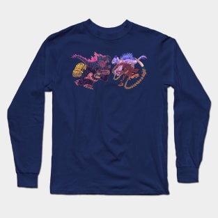 The King of the Monsters team versus The Ancient One team Long Sleeve T-Shirt